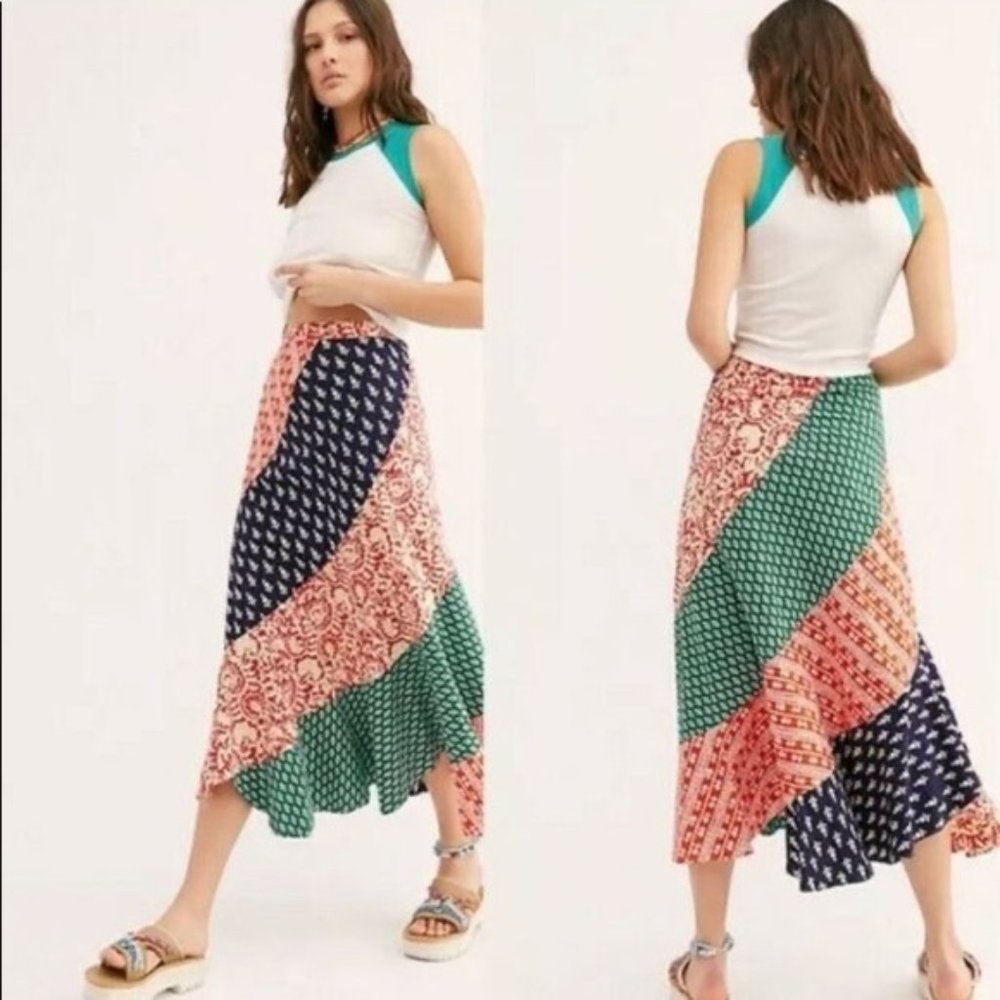 Free People Medley Maxi Skirt 6
